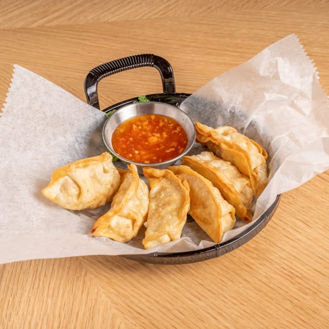 Fried Gyoza.