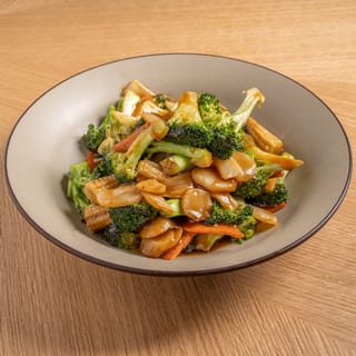 Stir-Fried Vegetables Lunch