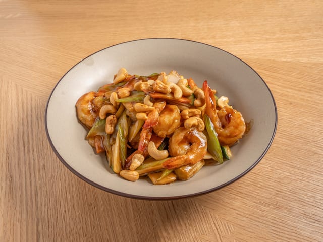 Chicken Cashew Nuts Lunch.