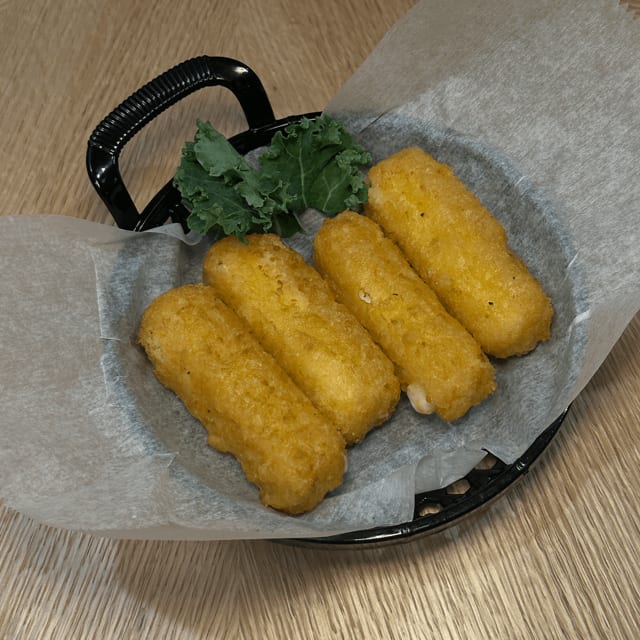 Fried Cheese Sticks.